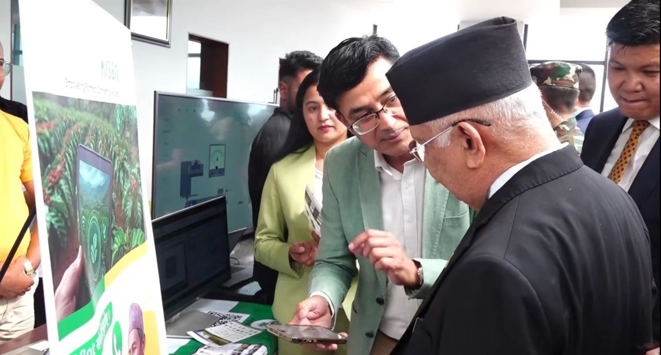 प्रधानमन्त्री ओलीले ‘कनेक्ट किसान’ को एआईलाई सोधे प्रश्न, दियो उत्तर