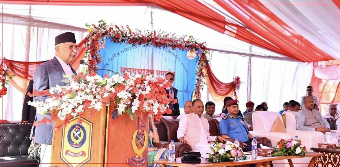प्रधानमन्त्री ओलीले भने– मधेस ‘ड्रग्स’काे चपेटामा पर्दै गएको छ