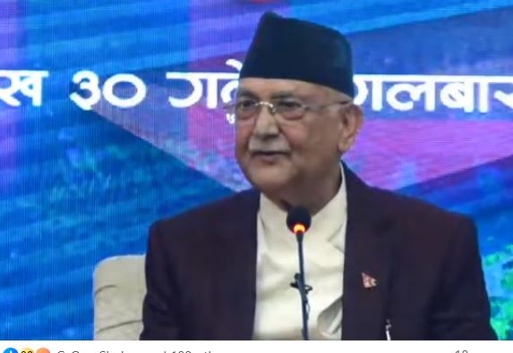 प्रधानमन्त्री ओलीले शुभारम्भ गरे बनेपामा बन्ने फिल्म स्टुडियो ‘सिनेपाः’