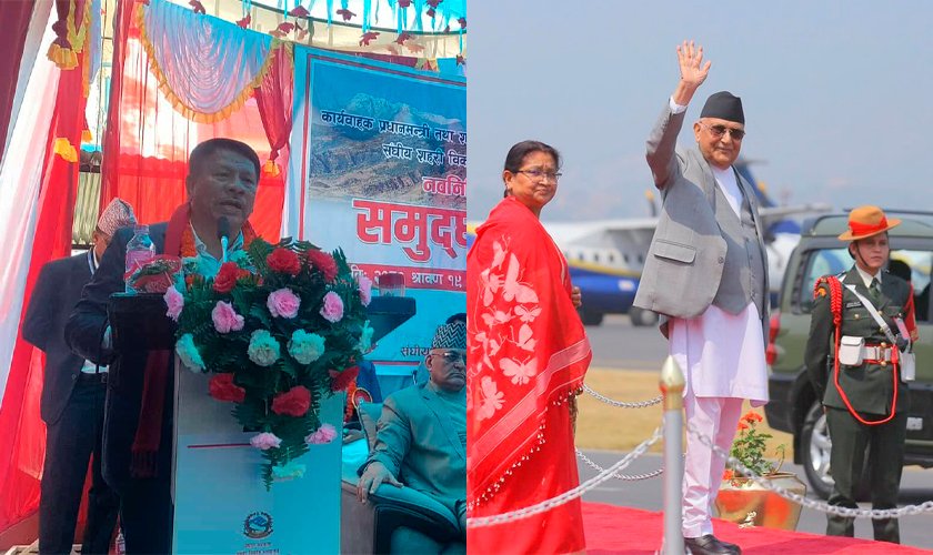   प्रधानमन्त्री तुर्कमेनिस्तानमा, कार्यवाहक पोखरामा