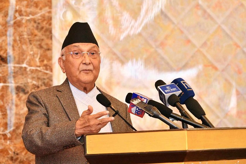   नेपालको नक्सा नोटमा छाप्दा अरुले चिन्ता गर्नु पर्दैन : अध्यक्ष ओली