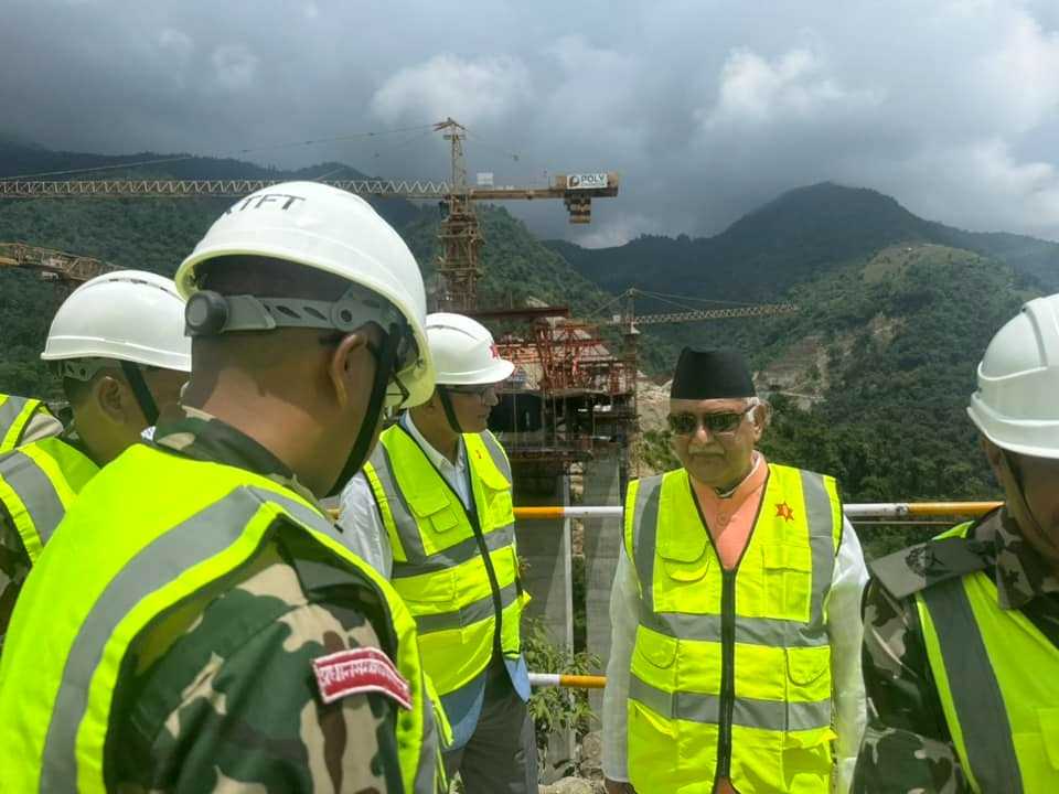   द्रुतमार्ग आधुनिक विकासको नमुना हुनेछ : प्रधानमन्त्री ओली