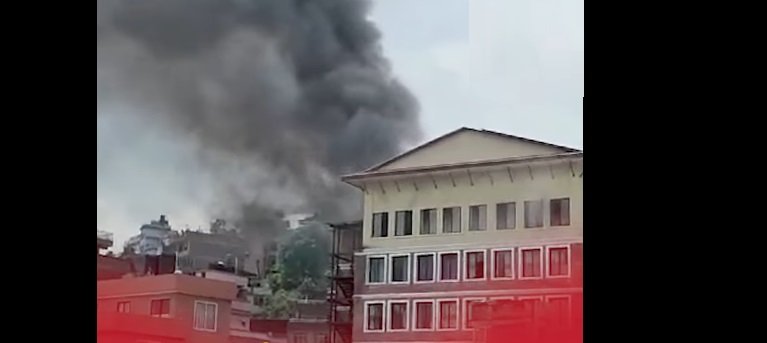   कीर्तिपुर नगरपालिकामा आगजनी