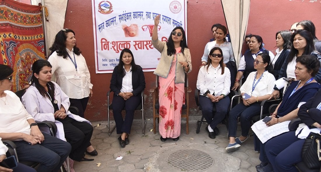 काठमाडौँ महानगर : ४ वडाका ९२२ जना महिलाको क्यान्सर परीक्षण सम्पन्न