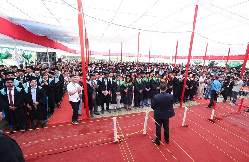 केयुको ३० औँ दीक्षान्तमा एक हजार १२९ दीक्षित