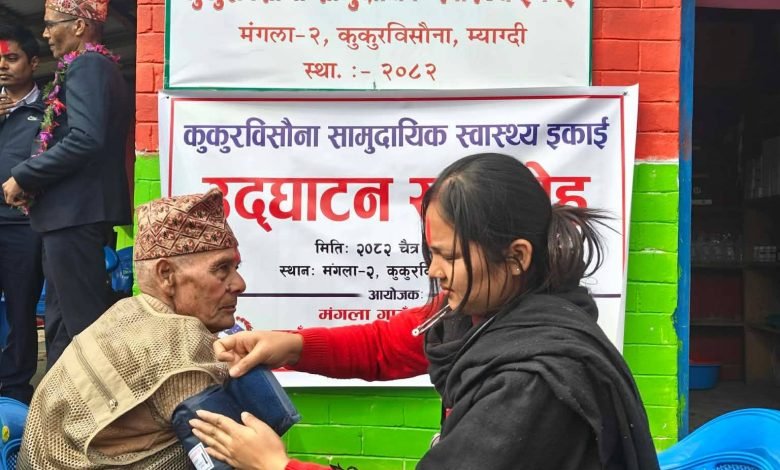 Community Health Unit Established in Mangala Rural Municipality, Myagdi