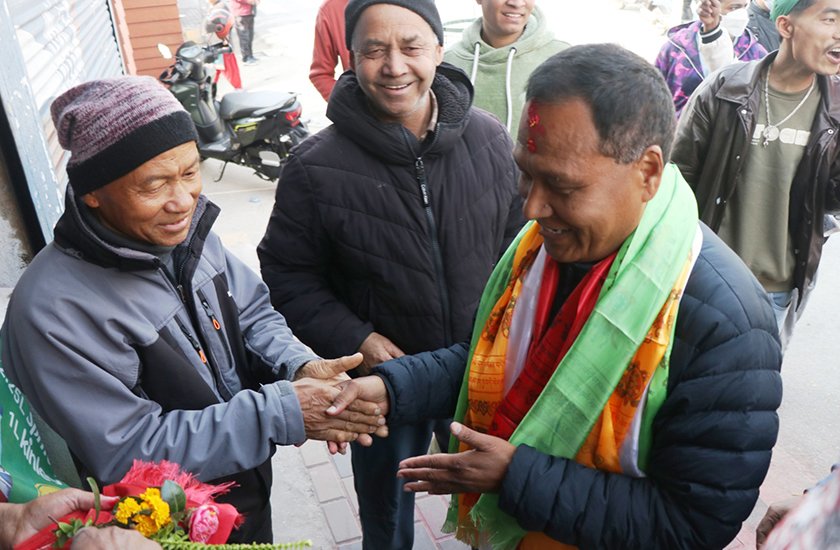 Kulman Ghising Election Campaign