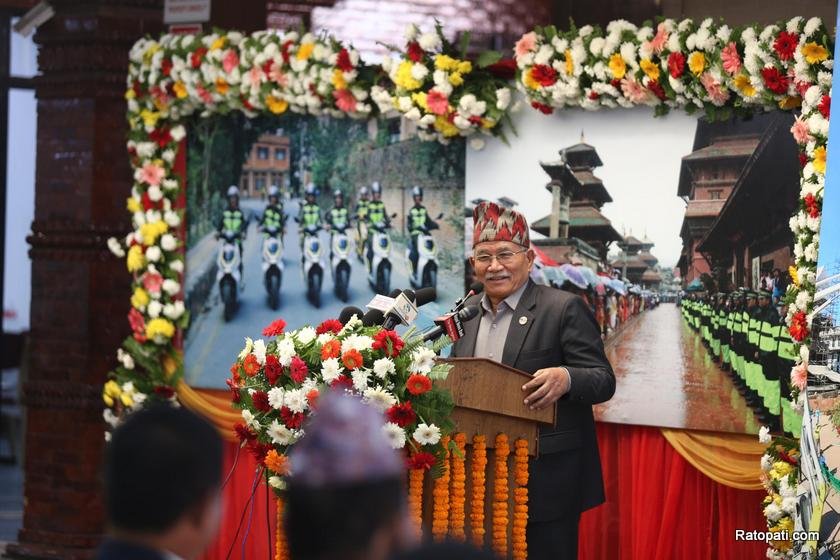   ललितपुरमा ‘नगरवासीको सेवामा महानगर प्रहरी’ नामक श्रव्य दृश्य सामाग्री प्रदर्शन