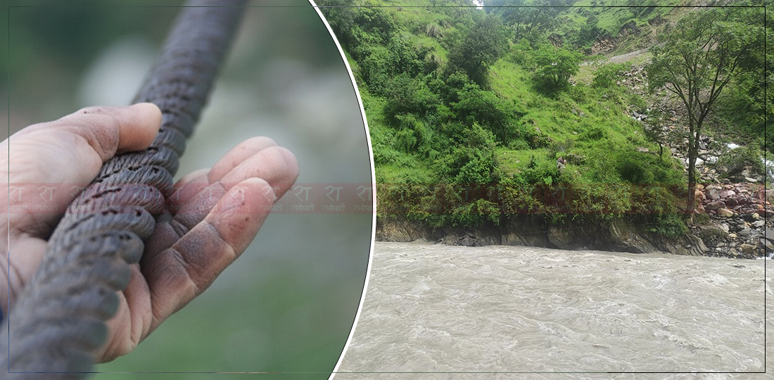   तुइन तर्ने क्रममा महाकालीमा खसेर नारायणजस्तै २४ जनाले ज्यान गुमाइसके, सदरमुकाम जोड्ने न बाटो बन्यो, न पुल