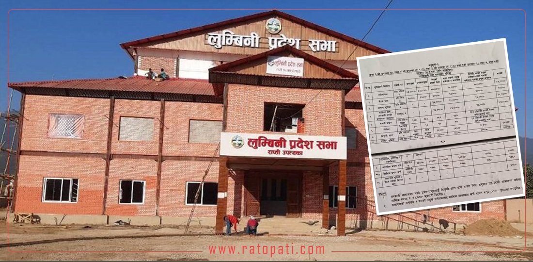 लुम्बिनी प्रदेश : आफ्नै सेवा सुविधा बढाउँदै प्रदेश सरकार