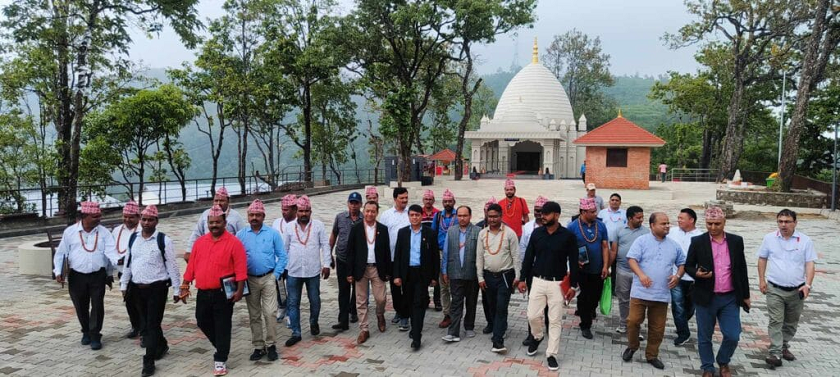 लुम्बिनी केबलकारमा एक महिनामा ३० हजार पर्यटक, ७ प्रतिशत भारतीय