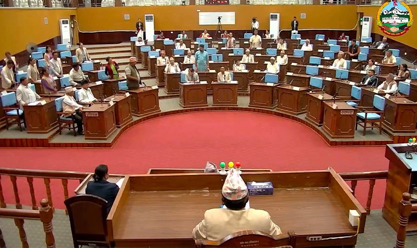 बजेटमा सांसद असन्तुष्ट, लुम्बिनी प्रदेश सभा बैठक सर्‍यो