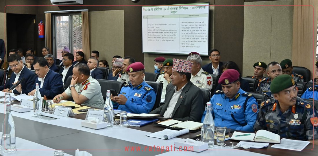   मनसुन पूर्वतयारी तथा प्रतिकार्य राष्ट्रिय कार्ययोजना,२०८३ स्वीकृत