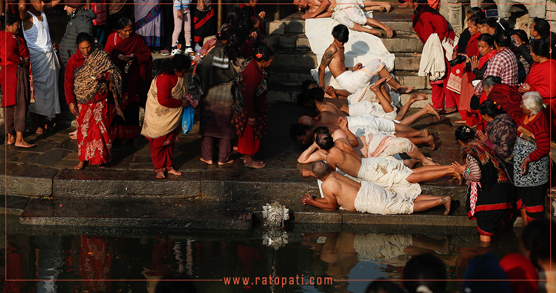 त्रिवेणीधाममा माधवनारायण मेलाको व्रत सुरु, तस्बिरहरू