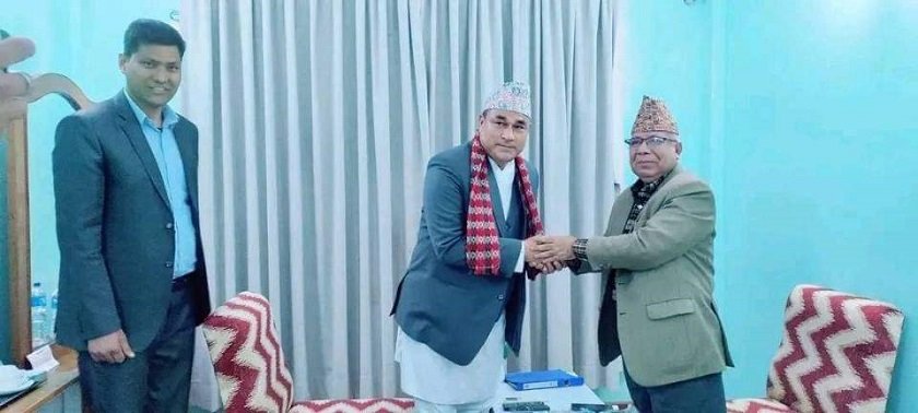 अध्यक्ष नेपाल र मुख्यमन्त्री शाहबीच भेटवार्ता
