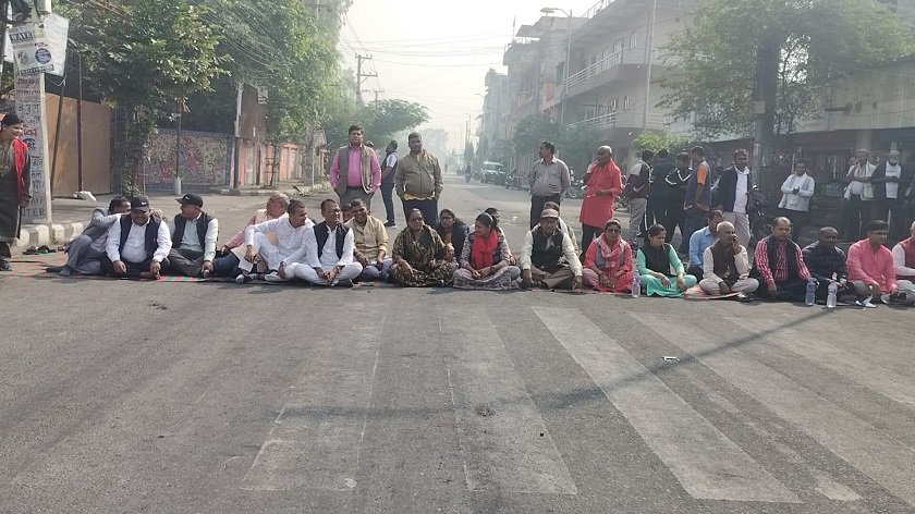   मधेस प्रदेशमा आज पनि ७ दलको धर्ना यथावत