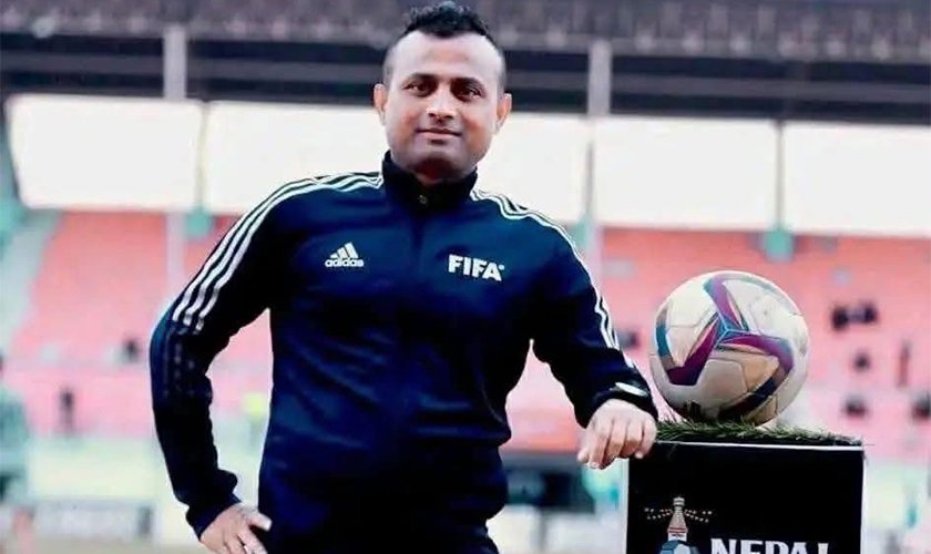 मधुकर आचार्य सन् २०२६ का लागि फिफा सहायक रेफ्रीमा छनोट