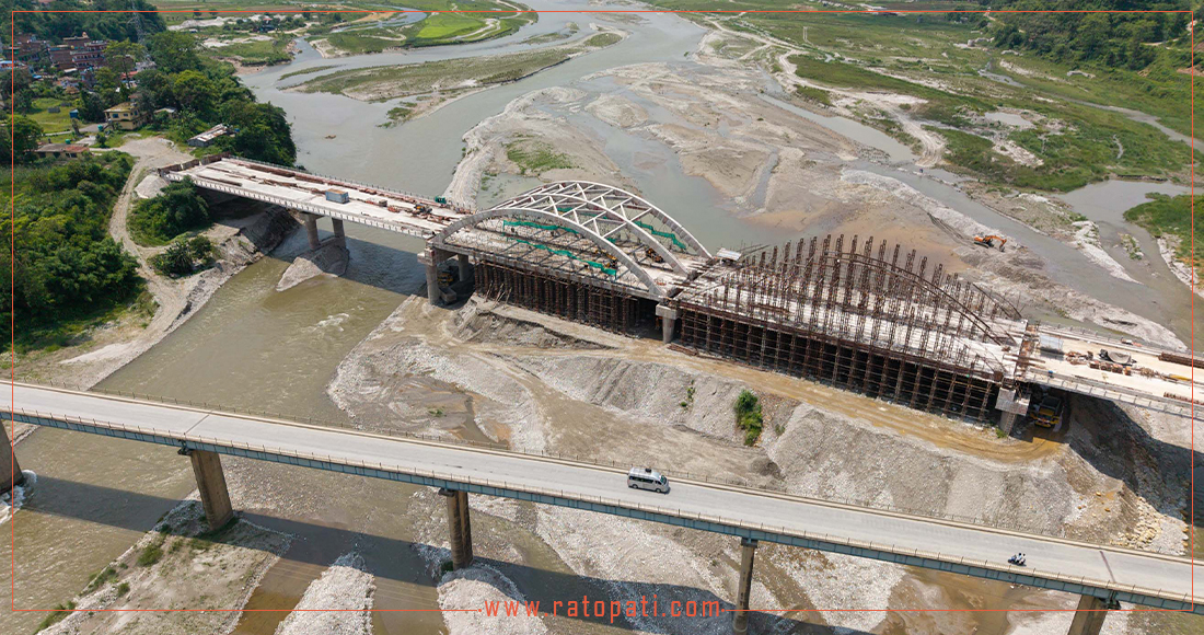 New Four-Lane Bridge Over Madi River Nears Completion