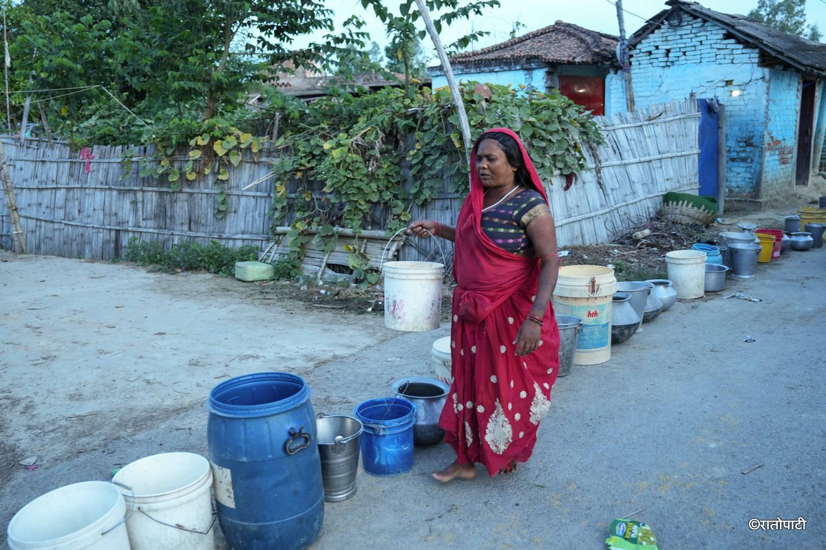 Mahotari_Manarasnagarpalika_water crisis (10)