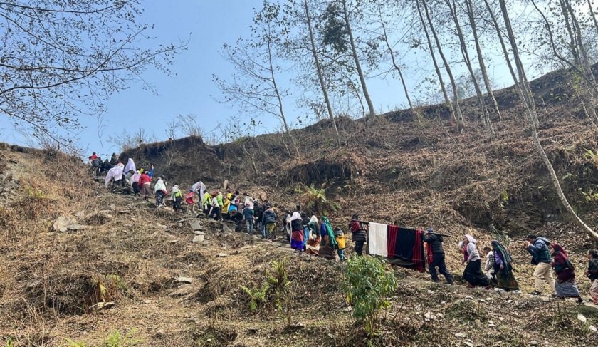 लाप्राकमा मकैको विवाह सम्पन्न