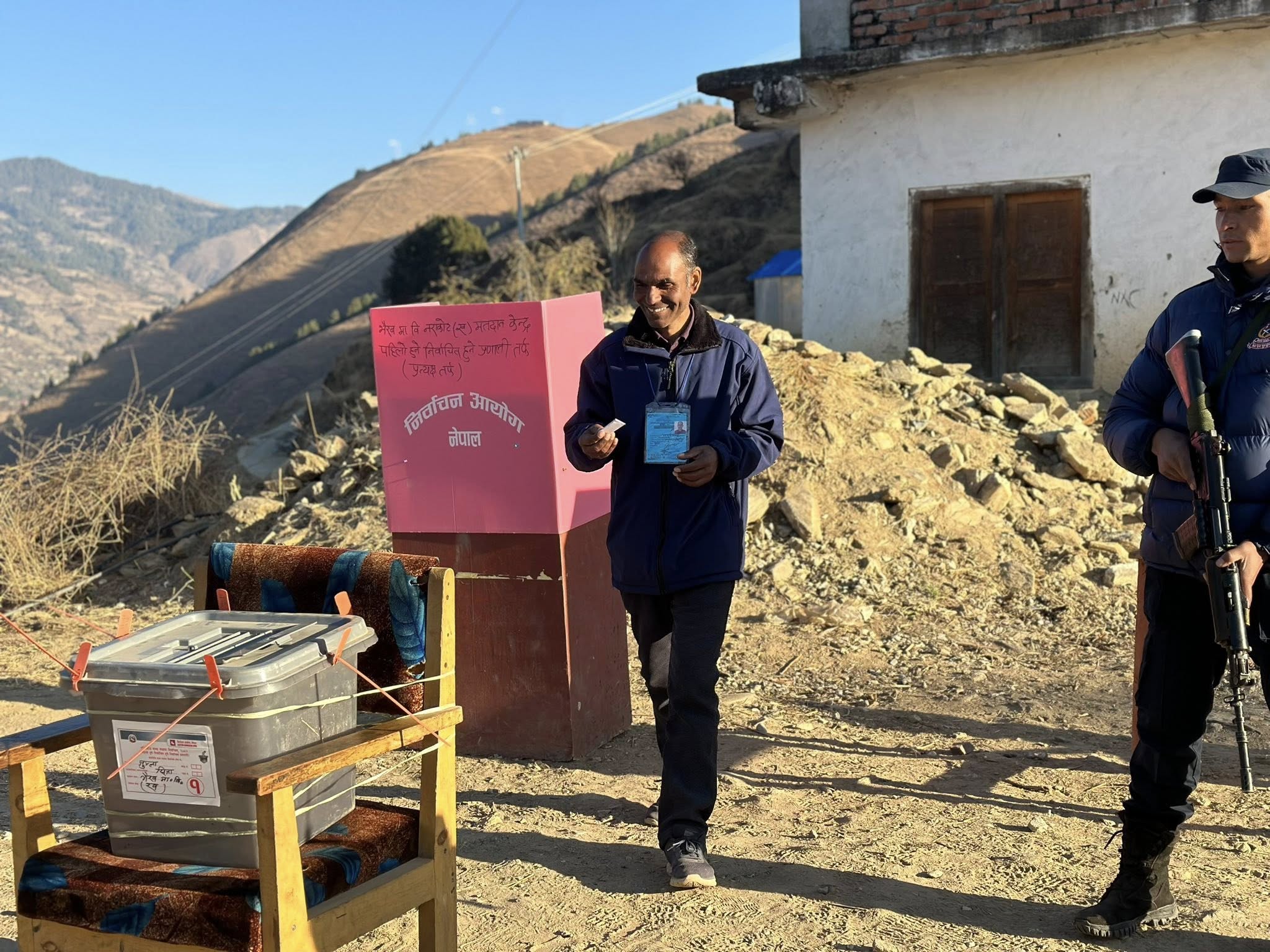 Parliamentary Candidate Donates Unspent Election Funds to Repair Local Electricity Supply in Jumla