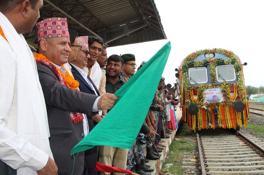 बर्दिबास निजगढ रेलसेवा छिट्टै सञ्चालनमा आउँछ : मन्त्री ज्वाला