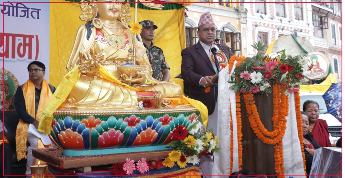   बुद्धका कारण नेपाल विश्वभर चिनिएको छ : मन्त्री पाण्डे