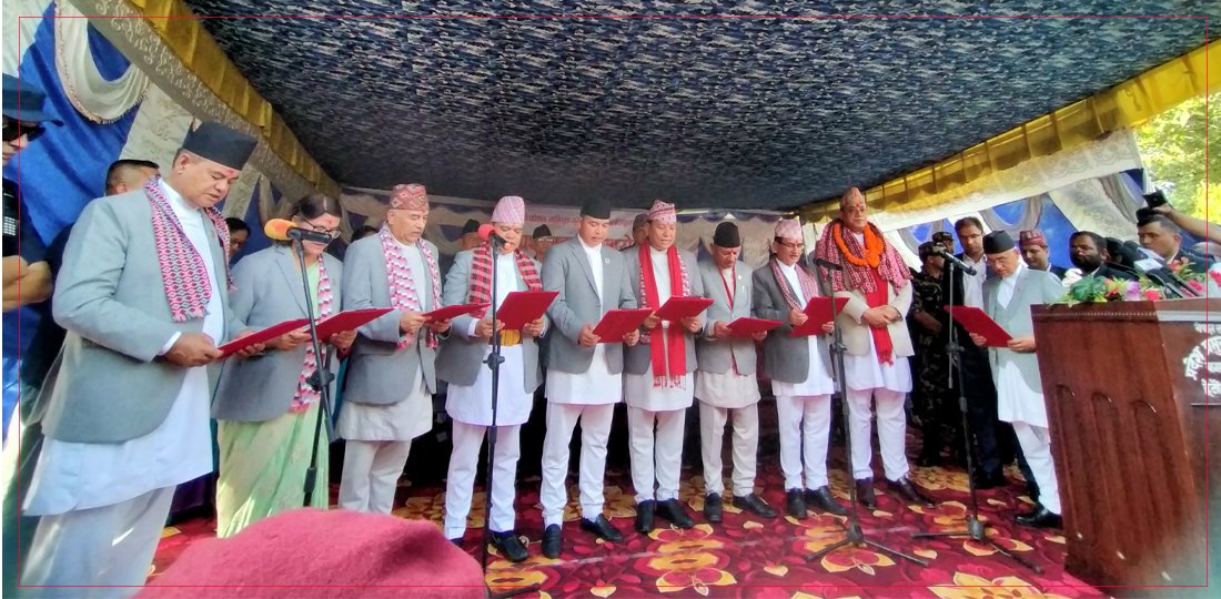   बागमतीका ८ मन्त्रीहरूले लिए पद तथा गोपनीयताको शपथ