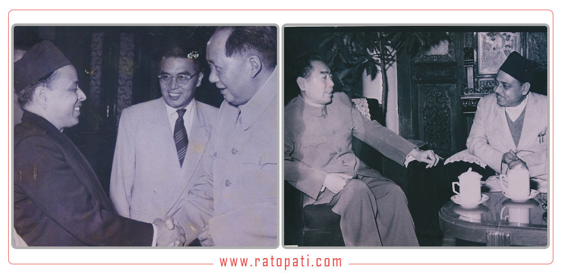 ६७ वर्षअघिको ऐतिहासिक नेपाल–चीन मैत्री सम्बन्ध