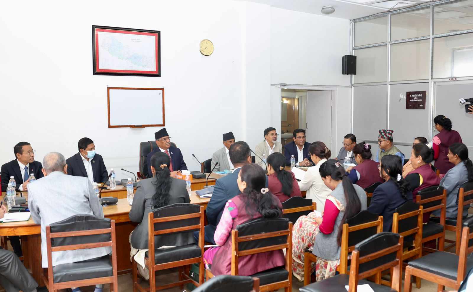 माओवादी केन्द्रको संसदीय दलको बैठक बस्दै