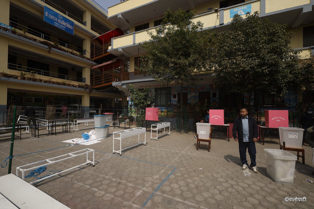 matdan kendra ktm (11)