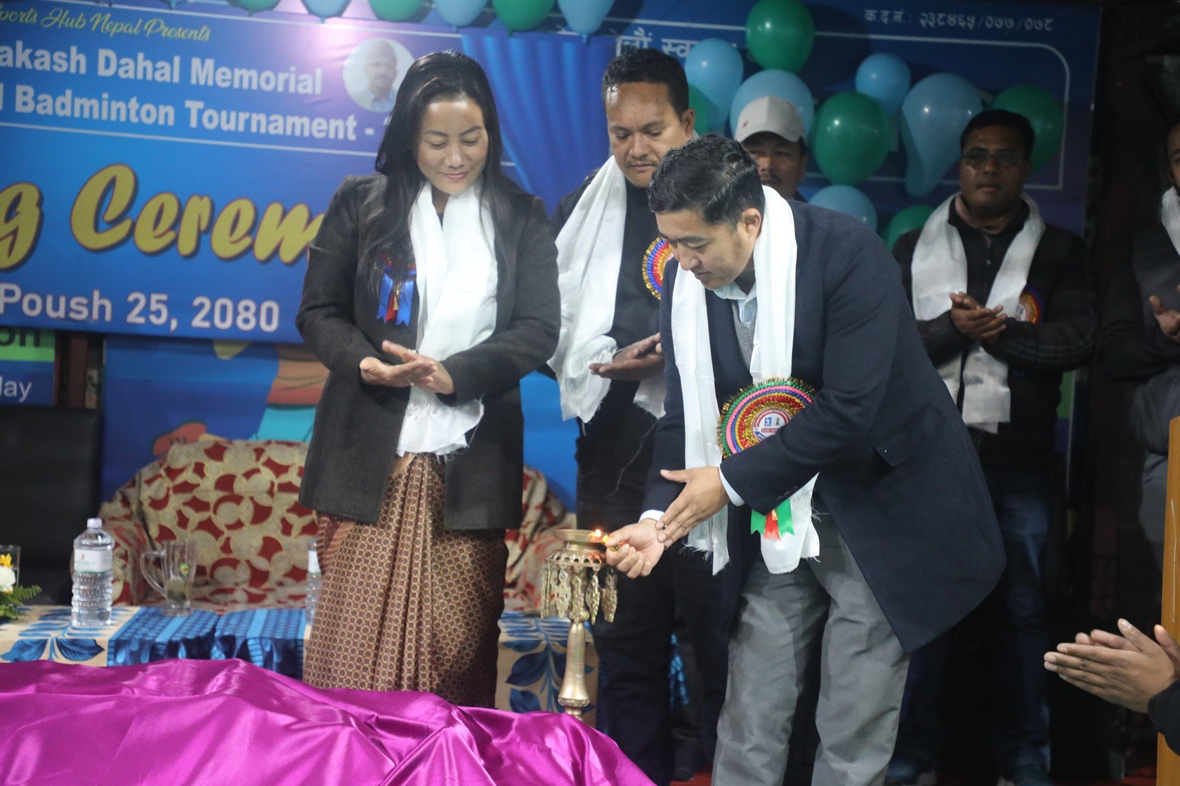 प्रकाश दाहाल स्मृति राष्ट्रिय ब्याडमिन्टन प्रतियोगिता सुरु