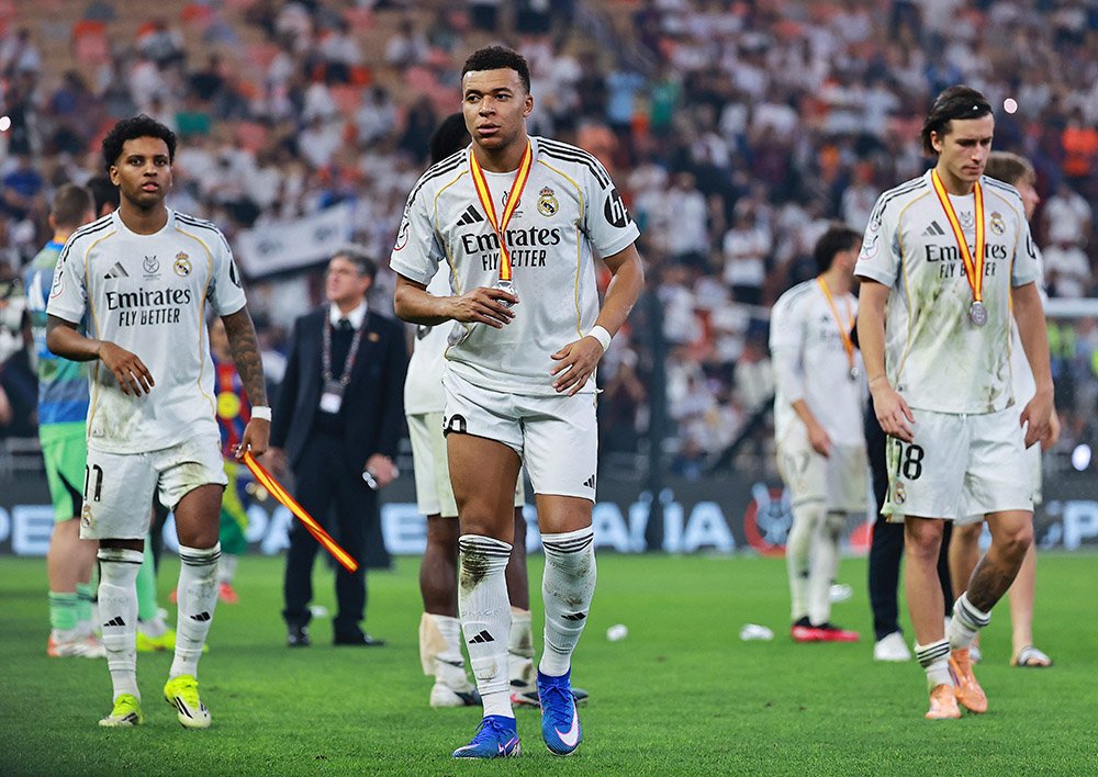 Mbappé y un gesto que tensó la celebrac
