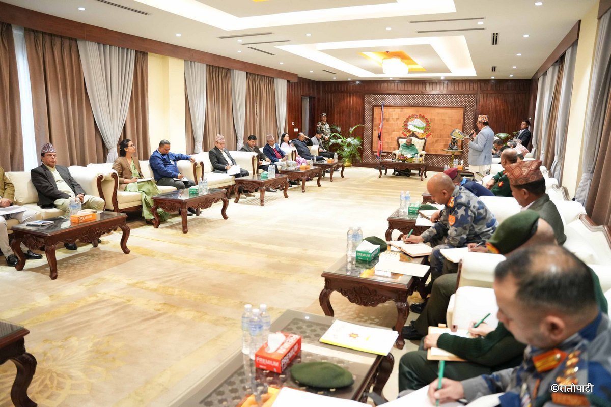 Meeting Between Government, political parties  and security Bodies_ (1)