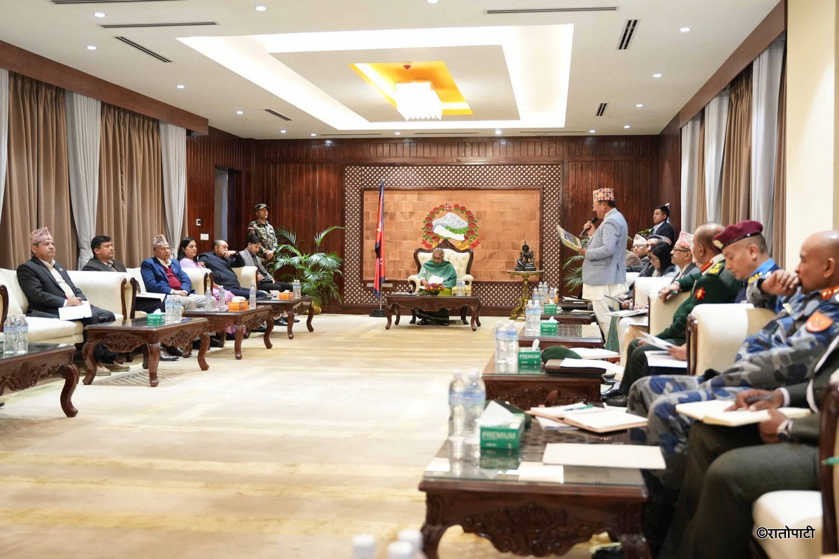 Meeting Between Government, political parties  and security Bodies_ (3)
