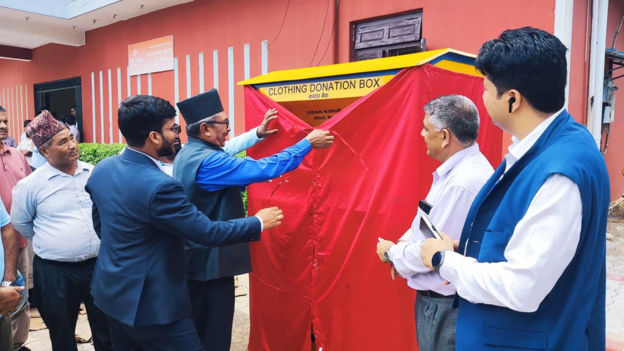 विपन्न नागरिकका लागि बर्दघाटमा कपडा बैङ्क स्थापना