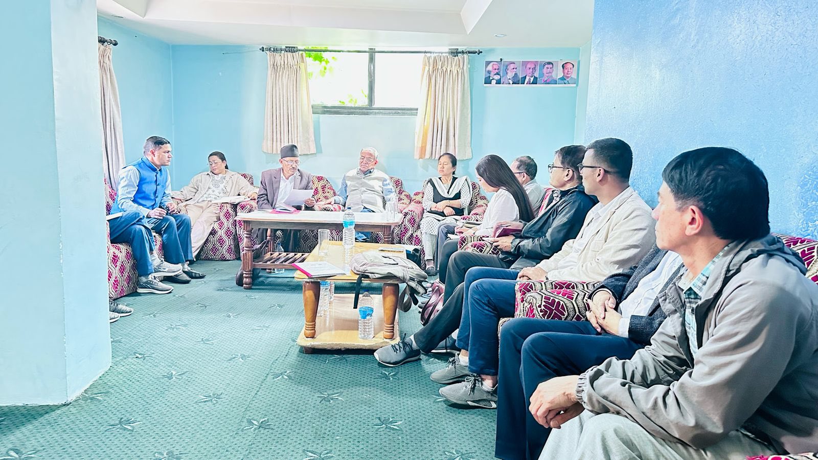 कार्यविभाजनपछि पहिलो पटक माओवादी स्कुल विभागको बैठक, के–के भयो छलफल ?