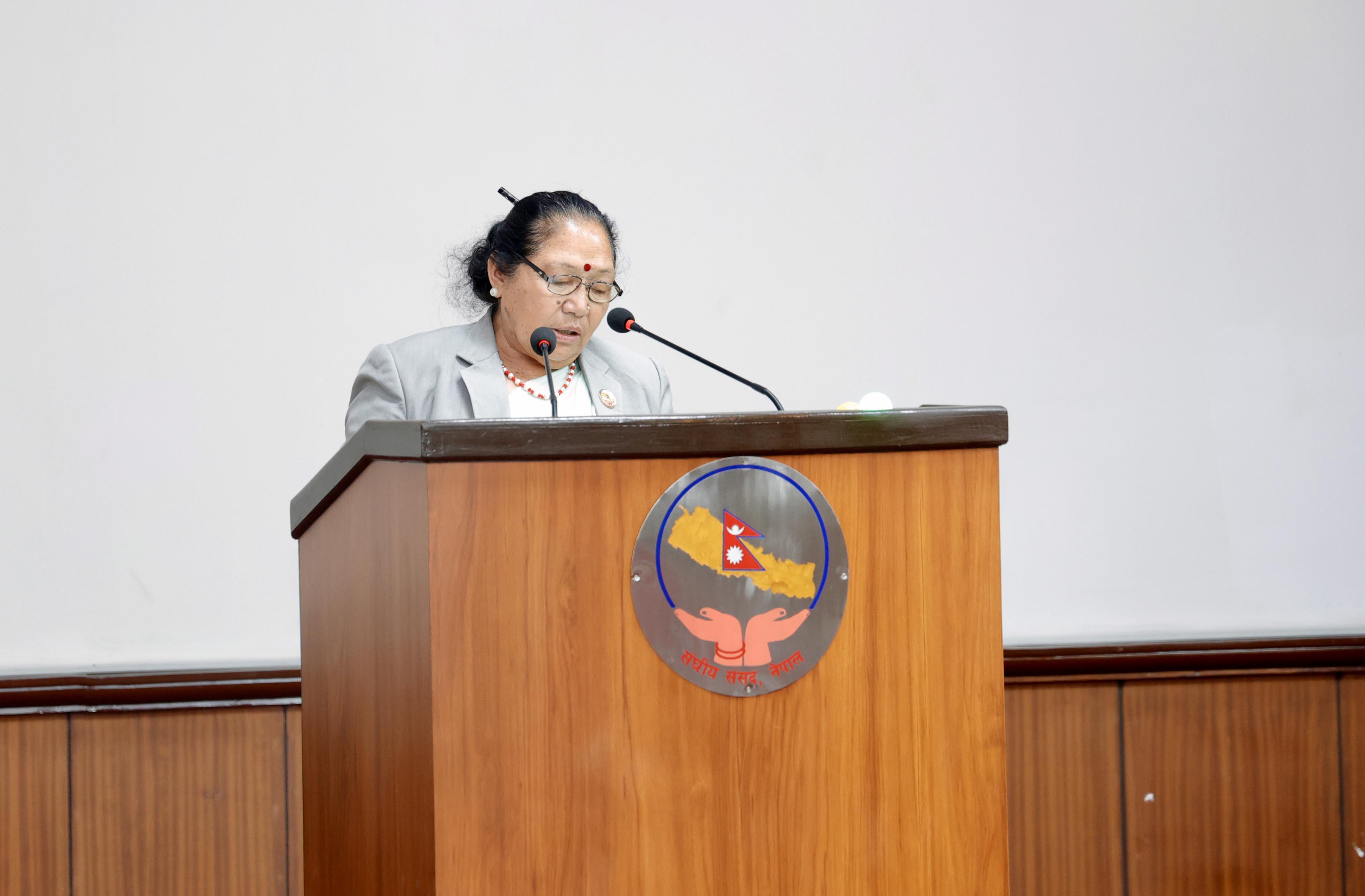 MP Mina Singh Rakhal Urges Government to Invest in Productive Sectors, Not Seminars