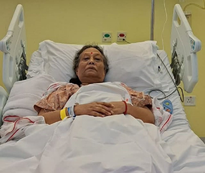CPN UML Leader Ishwar Pokharel's Wife Mira Pokharel Diagnosed with Cancer