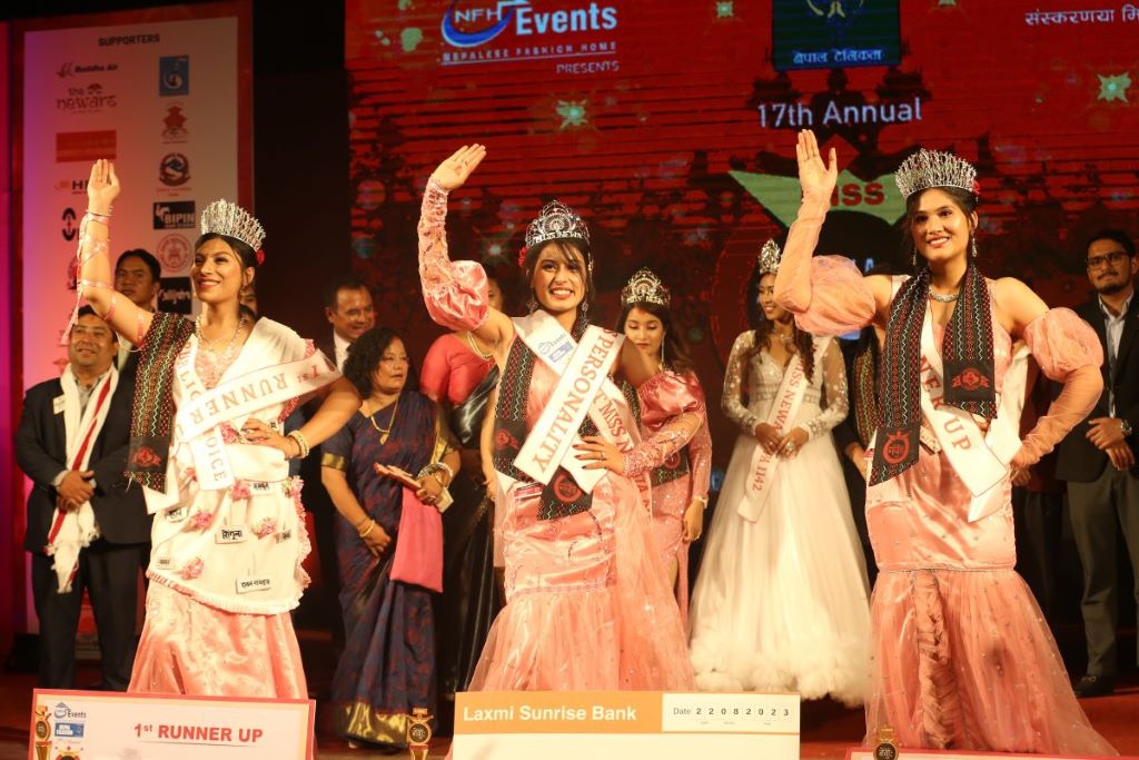 ‘मिस नेवाः नेपाल’को उपाधि सकिना महर्जनलाई