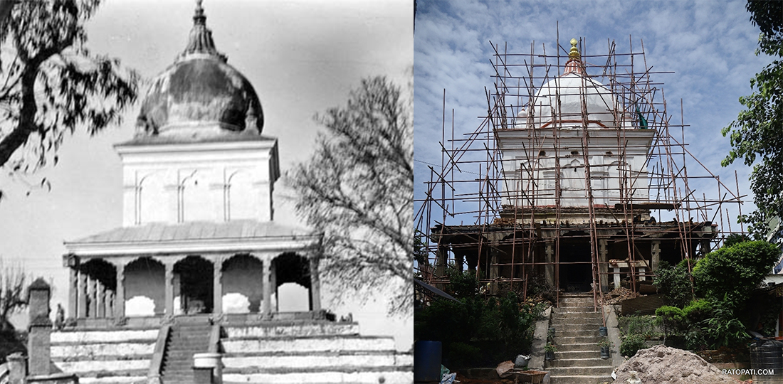 १९० वर्षअघि आजकै दिन गएको भूकम्पले भत्केको थियो, नेपालकै अग्लो मन्दिर