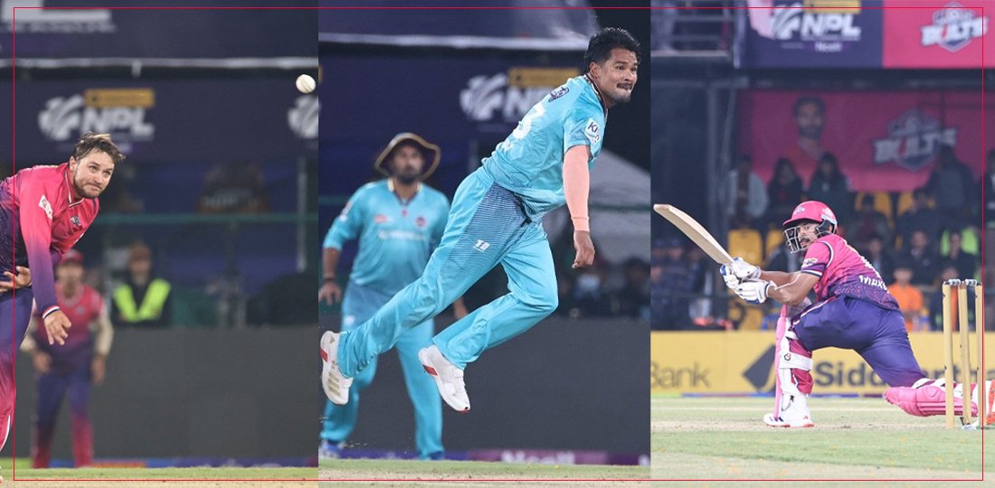   एनपीएल उद्घाटन खेलः डिफेन्डिङ च्याम्पियन जनकपुर बोल्ट्स ५ विकेटले पराजित