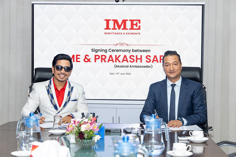 Prakash Saput Appointed IME Limited's Musical Ambassador