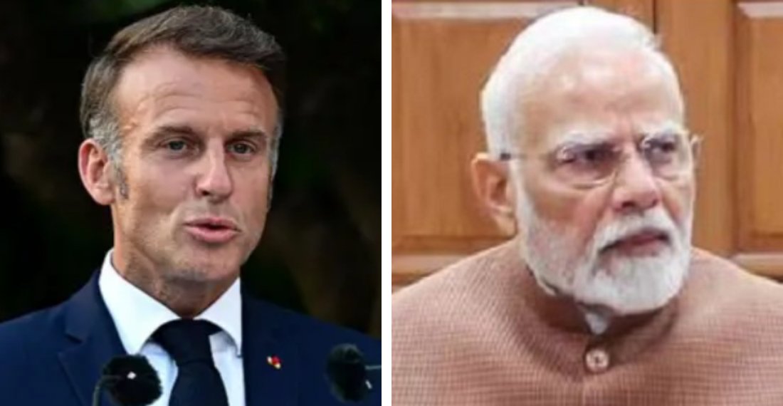   युक्रेन युद्धबारे म्याक्रों-मोदीबिच टेलिफोन वार्ता