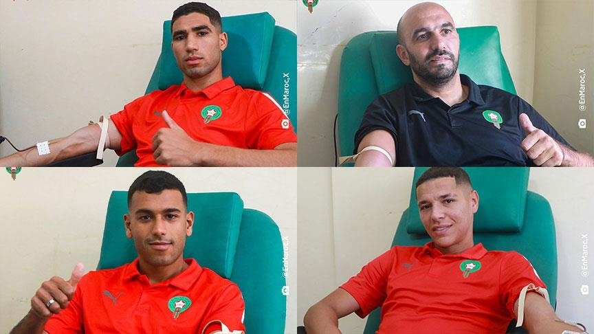 भूकम्पपछि मोरक्कोका फुटबल खेलाडीको अनुकरणीय कार्य