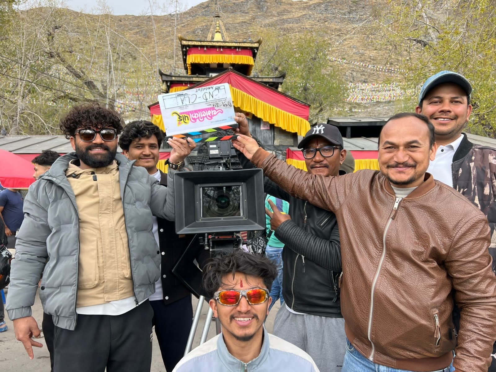 सकियो ‘चमेलीको पोइ’को छायांकन
