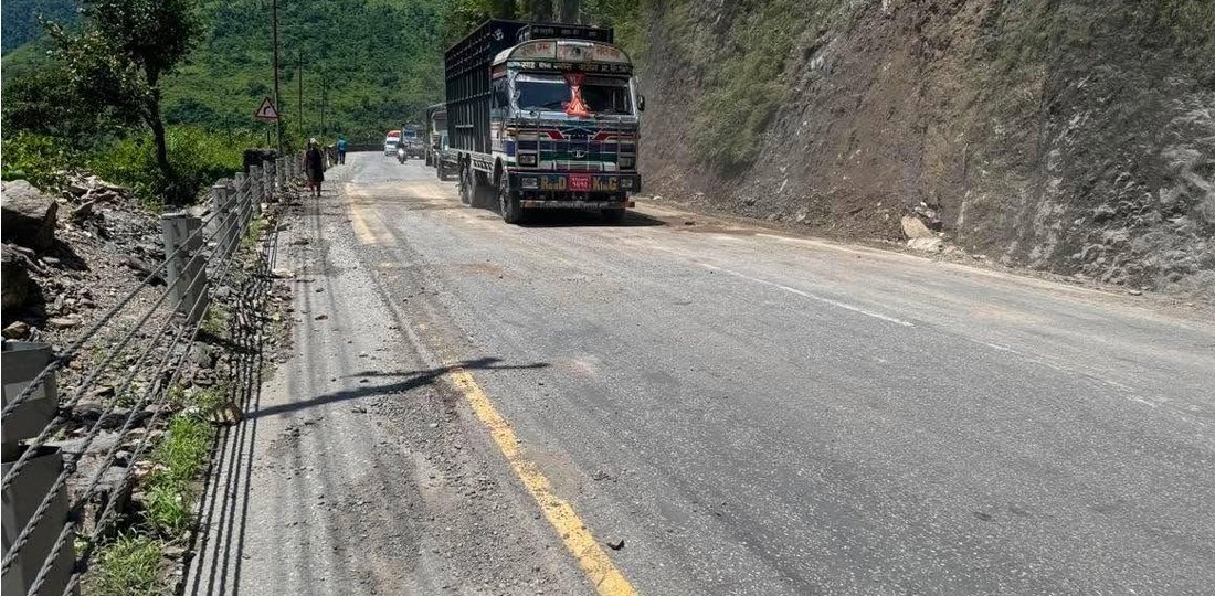 नारायणगढ–मुग्लिन सडकखण्ड पुनः सञ्चालनमा, सावधानीपूर्वक सवारी चलाउन आग्रह