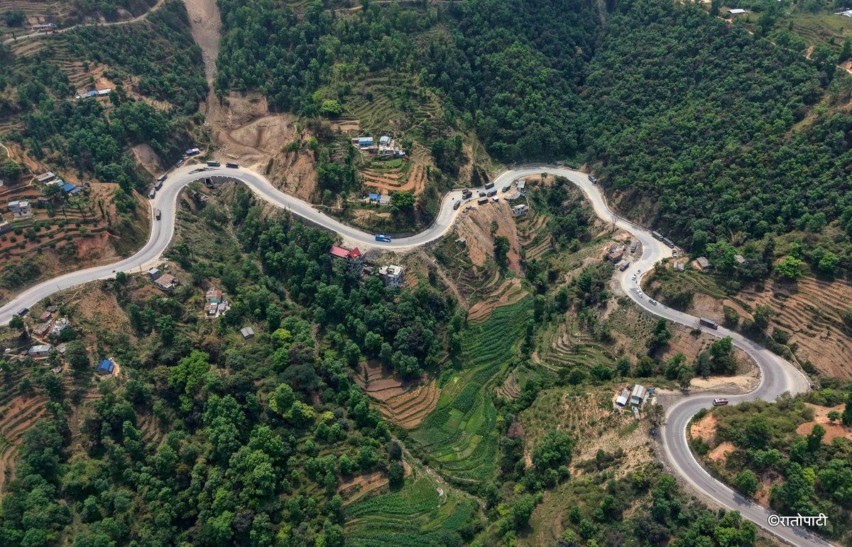 Naagdhunga Naubise Highway.-241