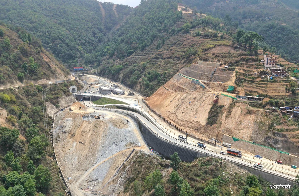 Naagdhunga Naubise Highway.-242