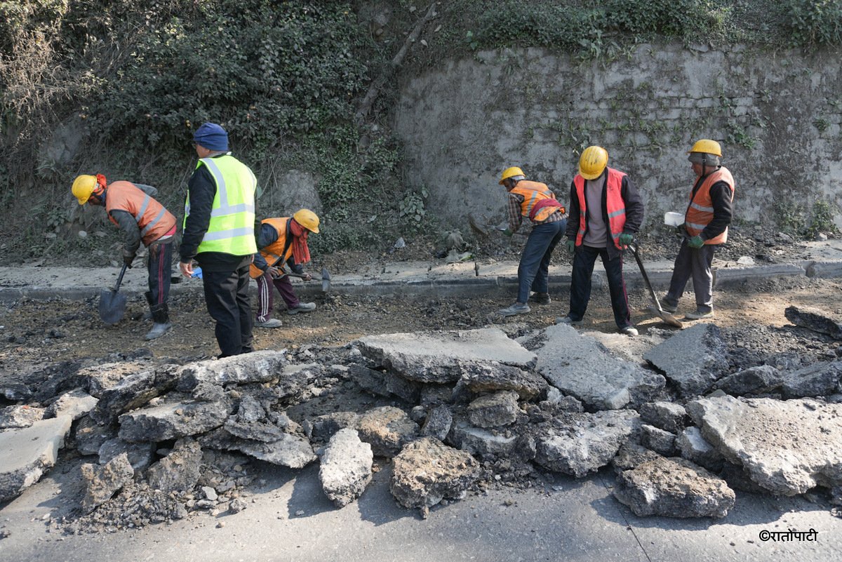Naagdhunga Naubise Road Construction_-1441